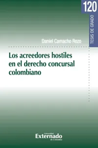 Los acreedores hostiles en el derecho concursal colombiano_cover