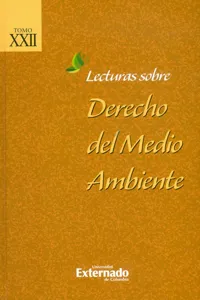 Lecturas sobre derecho del medio ambiente. Tomo XXII_cover