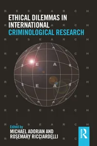 Ethical Dilemmas in International Criminological Research_cover