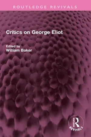 Critics on George Eliot