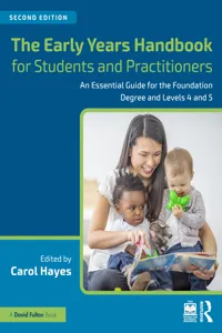 The Early Years Handbook for Students and Practitioners_cover