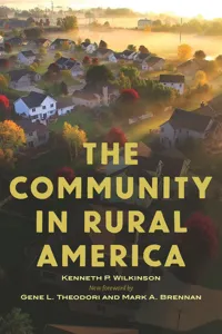 The Community in Rural America_cover