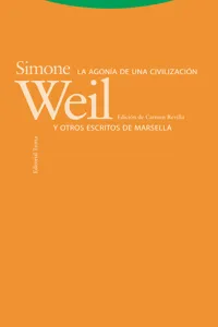 La agonía de una civilización y otros escritos de Marsella_cover