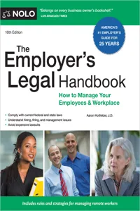 Employer's Legal Handbook, The_cover