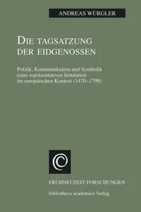 Die Tagsatzung der Eidgenossen_cover