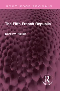 The Fifth French Republic_cover