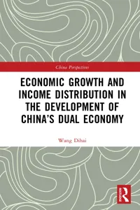 Economic Growth and Income Distribution in the Development of China’s Dual Economy_cover