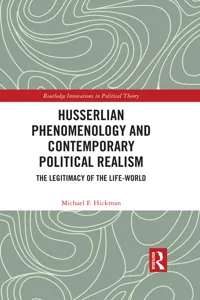 Husserlian Phenomenology and Contemporary Political Realism_cover