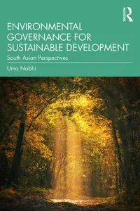 Environmental Governance for Sustainable Development_cover