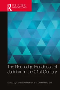 The Routledge Handbook of Judaism in the 21st Century_cover