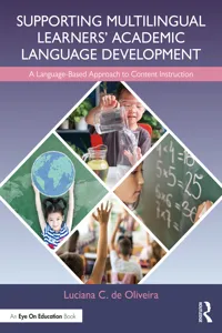 Supporting Multilingual Learners' Academic Language Development_cover