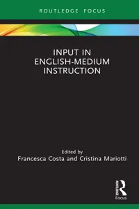 Input in English-Medium Instruction_cover