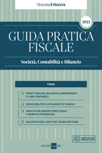 Guida Pratica Fiscale Società, Contabilità e Bilancio 2023 - Sistema Frizzera_cover