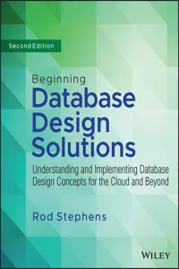 Beginning Database Design Solutions_cover