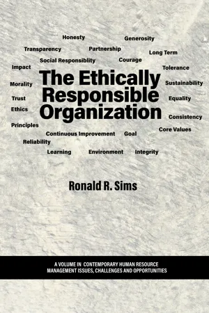 The Ethically Responsible Organization