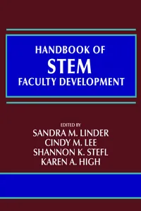 Handbook of STEM Faculty Development_cover