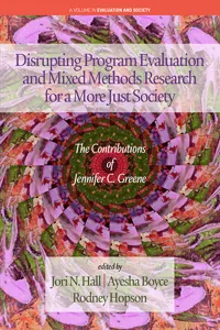 Disrupting Program Evaluation and Mixed Methods Research for a More Just Society_cover