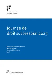 Journée de droit successoral 2023_cover