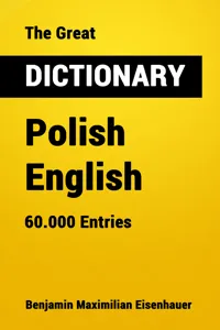 The Great Dictionary Polish - English_cover