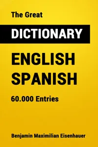 The Great Dictionary English - Spanish_cover