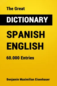 The Great Dictionary Spanish - English_cover