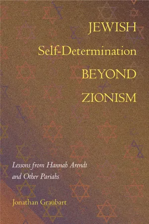 Jewish Self-Determination beyond Zionism