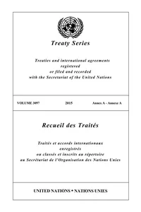 Treaty Series 3097 / Recueil des Traités 3097_cover