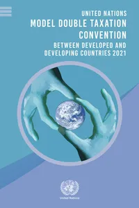 United Nations Model Double Taxation Convention Between Developed and Developing Countries 2021_cover