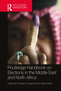 Routledge Handbook on Elections in the Middle East and North Africa_cover