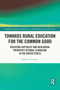 Towards Rural Education for the Common Good_cover