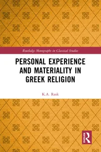 Personal Experience and Materiality in Greek Religion_cover