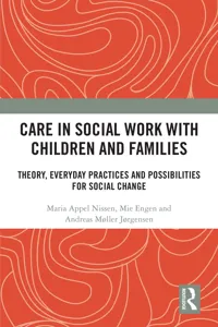Care in Social Work with Children and Families_cover