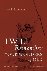 I Will Remember Your Wonders of Old_cover