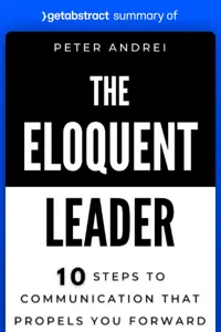 Summary of The Eloquent Leader by Peter Andrei_cover