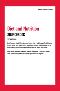 Diet and Nutrition Sourcebook, 6th Ed._cover