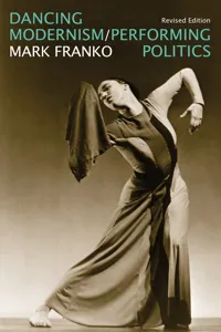 Dancing Modernism / Performing Politics_cover