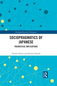 Sociopragmatics of Japanese_cover