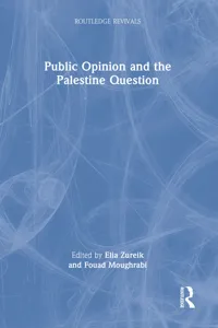 Public Opinion and the Palestine Question_cover