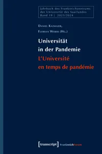 Universität in der Pandemie / L'Université en temps de pandémie_cover