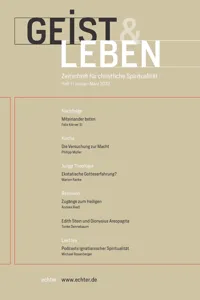 Geist & Leben 1/2023_cover