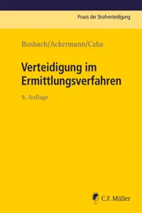 Verteidigung im Ermittlungsverfahren_cover