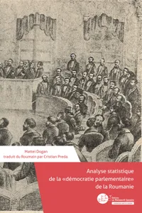 Analyse statistique de la « démocratie parlementaire » de la Roumanie_cover