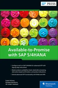Available-to-Promise with SAP S/4HANA_cover
