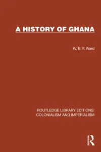 A History of Ghana_cover