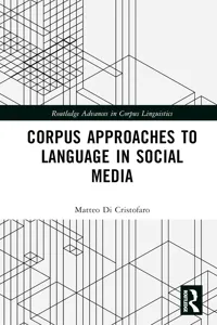 Corpus Approaches to Language in Social Media_cover