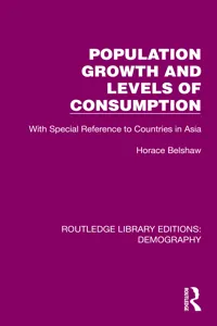 Population Growth and Levels of Consumption_cover