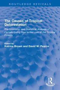 The Causes of Tropical Deforestation_cover