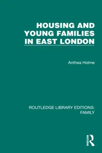 Housing and Young Families in East London_cover