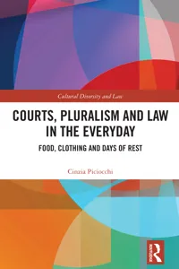 Courts, Pluralism and Law in the Everyday_cover