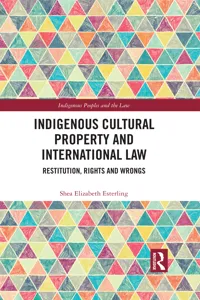 Indigenous Cultural Property and International Law_cover